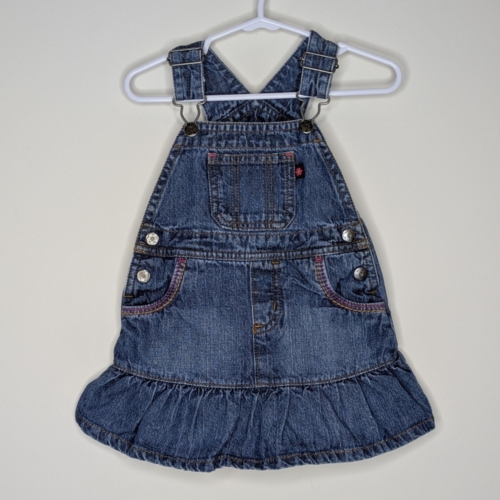 Carter's Denim Heart Embroidered Jumper 12m